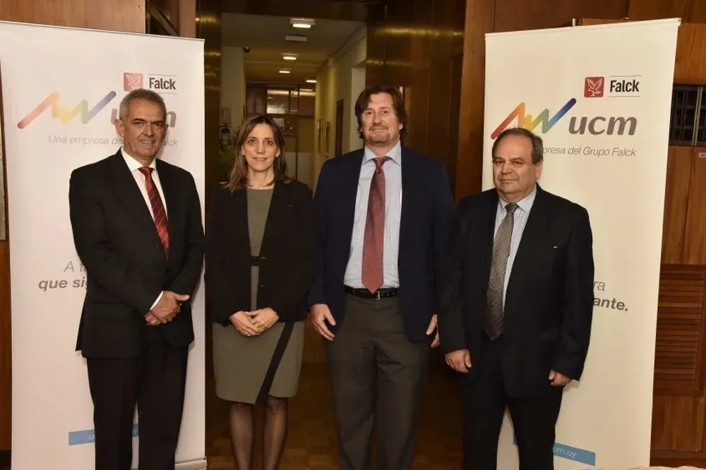 Jorge Díaz,  Rosario González Stewart, Juan Pablo Fernandez y Daniel Bulla 
