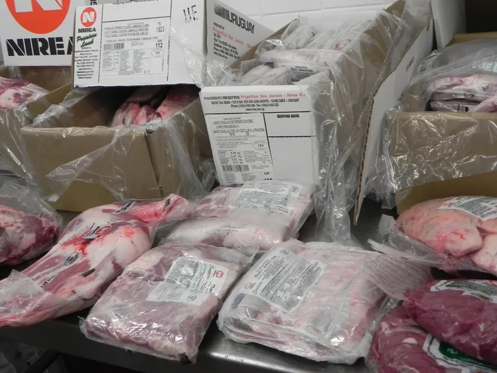 Carne ovina de exportación.