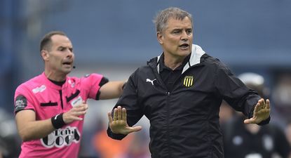 Diego Aguirre en Peñarol