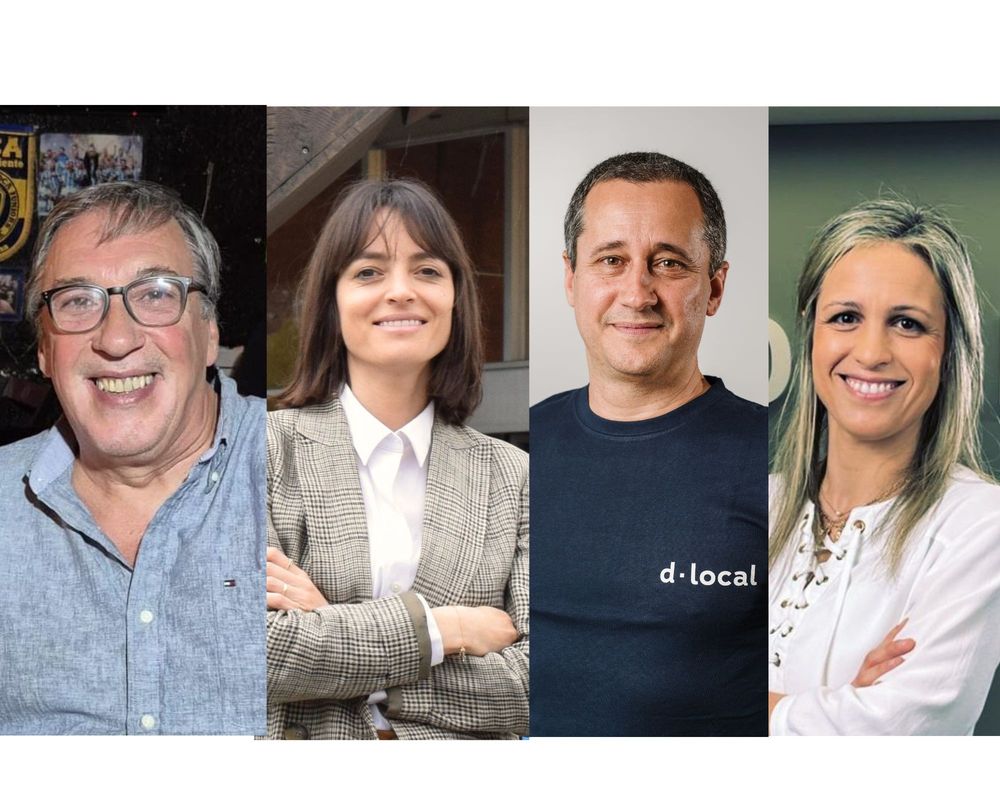 Amílcar Perea, Lucila Arboleya, Pedro Arnt y Cecilia Targetta