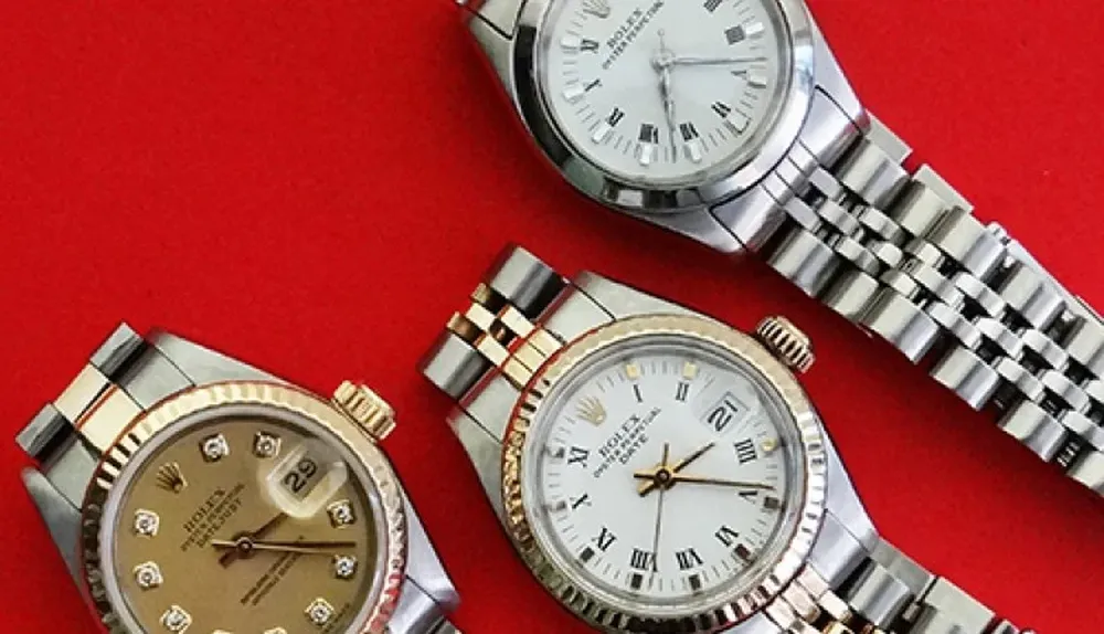 Relojes de marca Rolex, para dama y caballero