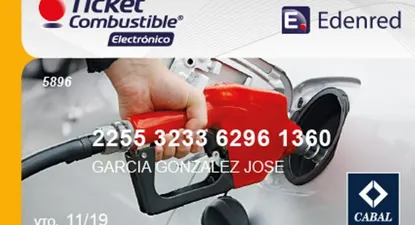 Edenred lanza tarjeta prepaga para combustible