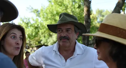 Carlos María Uriarte durante el último acto de Un Solo Uruguay