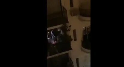 Filman en Recoleta un hombre araña en acción y se hizo viral