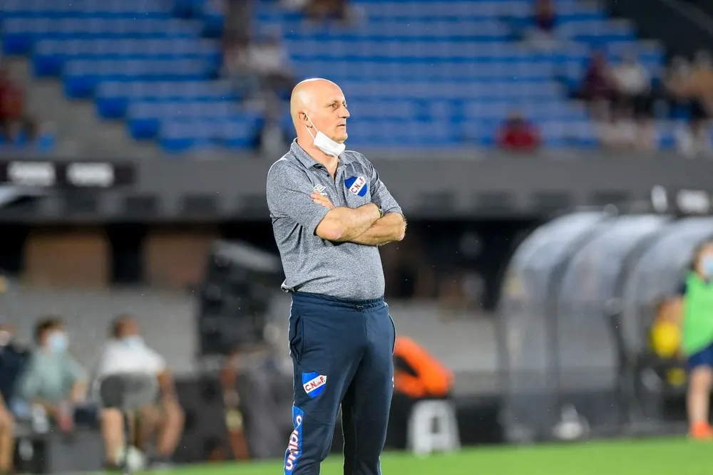 Pablo Repetto, entrenador de Nacional