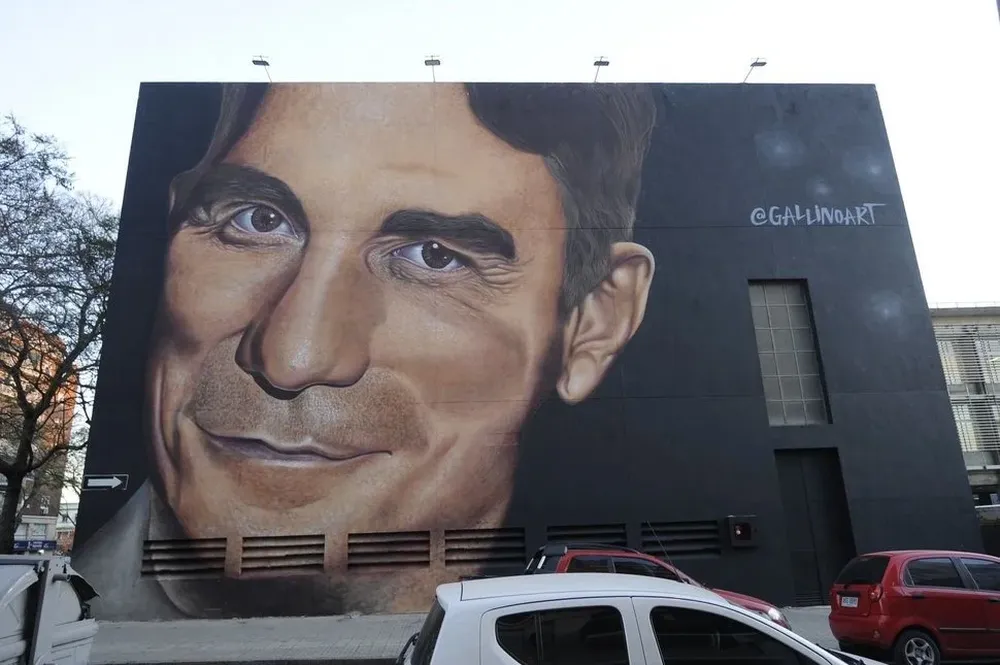 El mural de Antonio Grompone en el IPA
