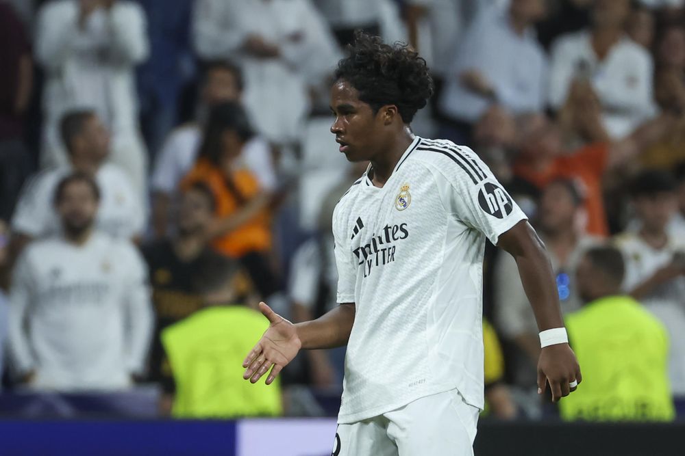 Endrick hace historia con el Real Madrid.