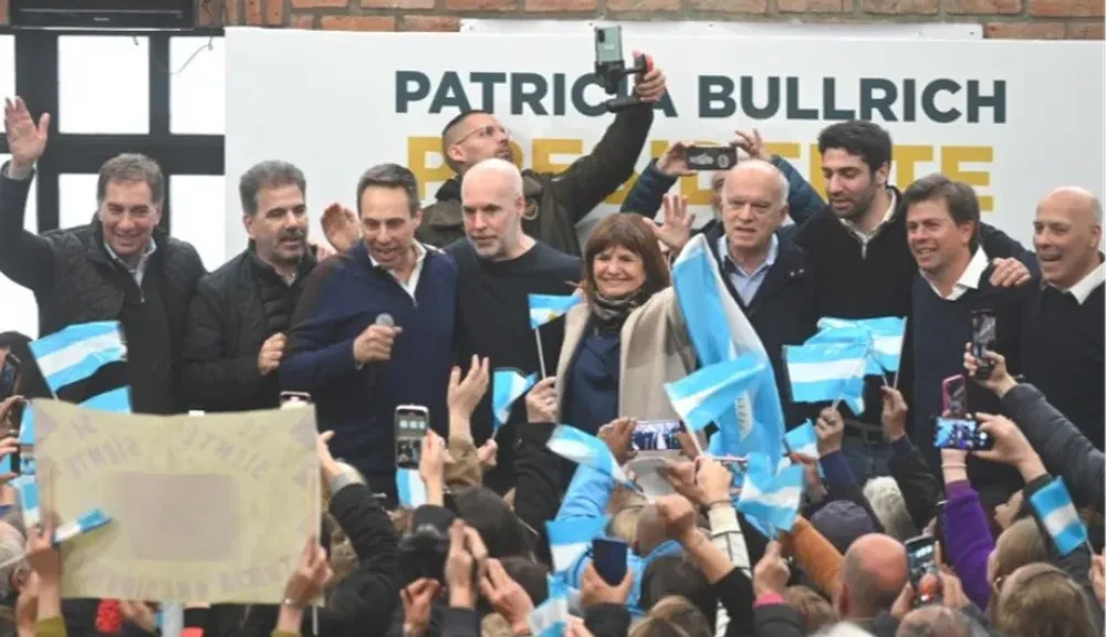 Bullrich sumó a Larreta en su recorrida de este martes.