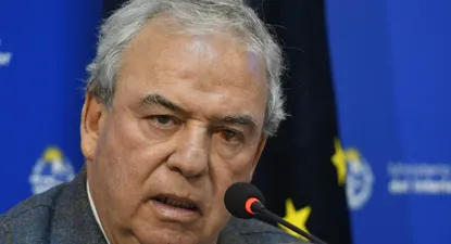 El ministro del Interior Luis Alberto Heber
