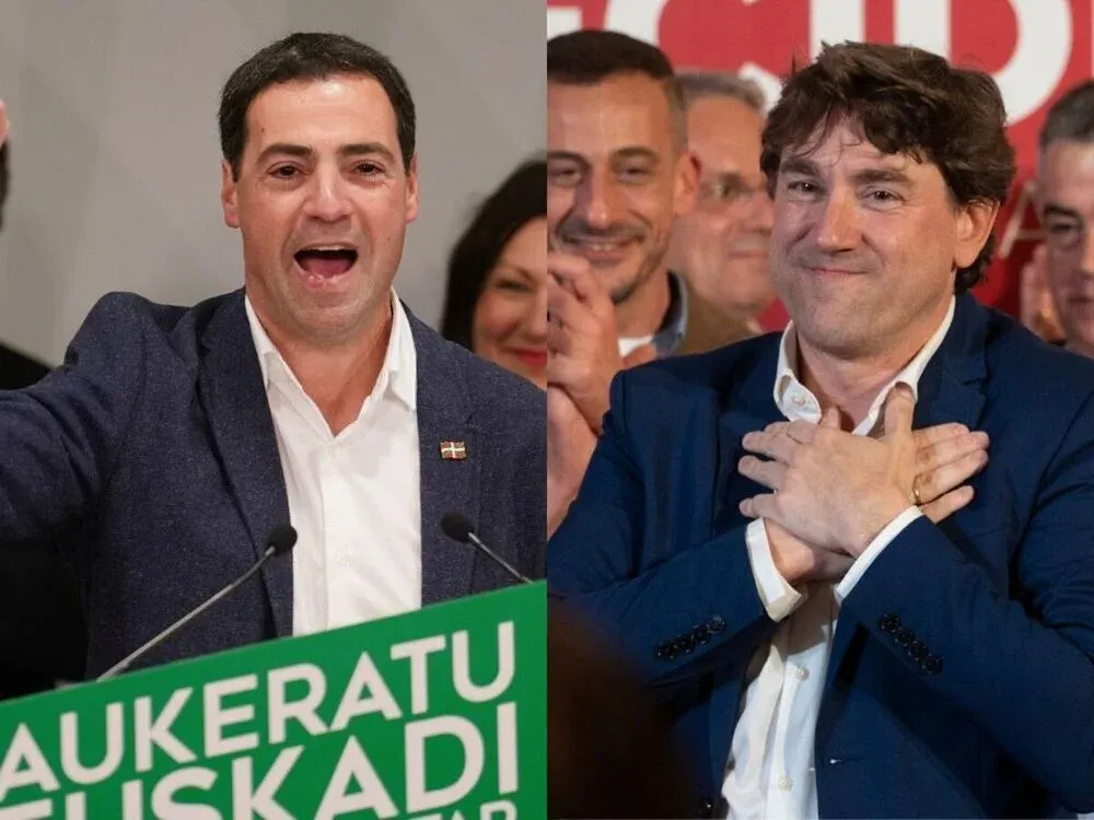 Pradales, del PNV, y Andueza , del PSE-EE.