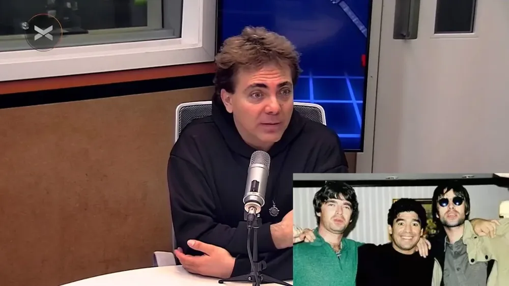 Cristian Castro, Diego Maradona y los hermanos Gallagher ¡Todos desnudos!