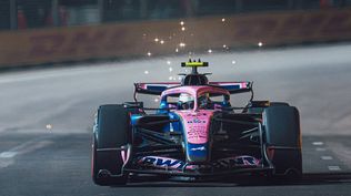 Franco Colapinto en el GP de Estados Unidos