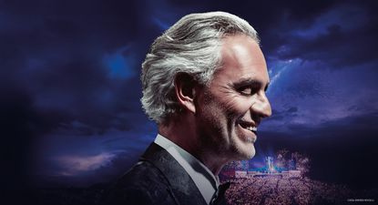 El artista Andrea Bocelli