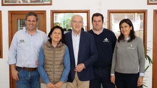 Nicolás Martínez, Cristina Rapppalini de Martínez, Horacio Martínez Arregui, Juan Antonio Martínez y Cristina Martínez