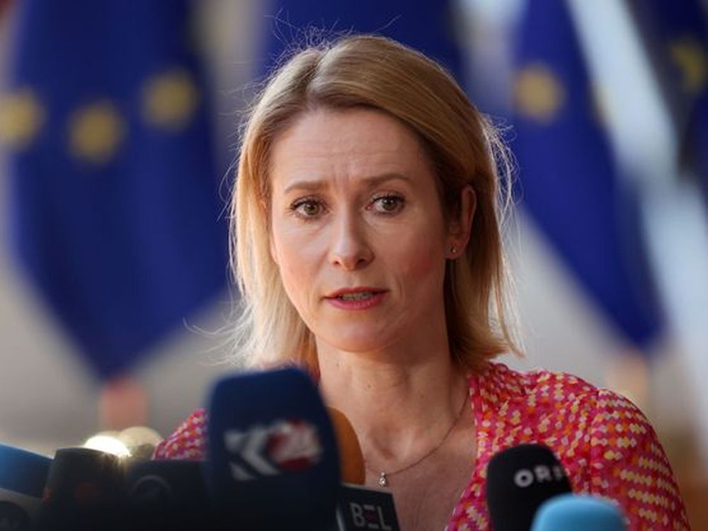 La jefa de la diplomacia de la UE, Kaja Kallas. EFE