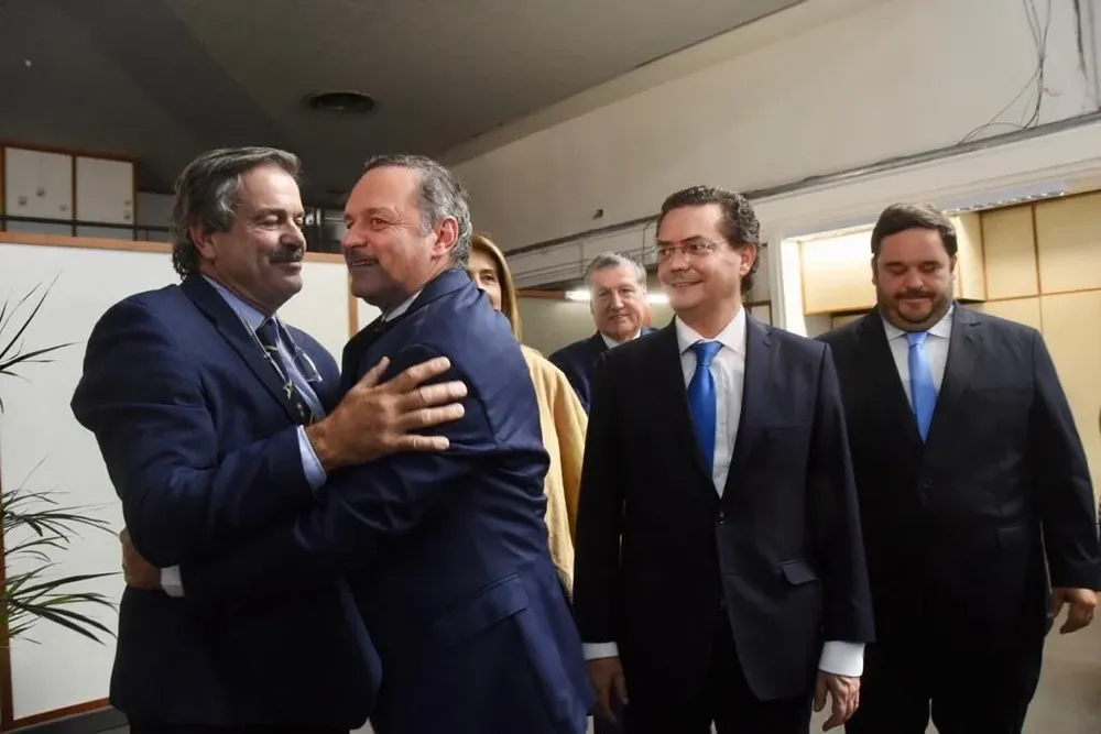Participaron también el secretario y prosecretario de presidencia, Álvaro García y Rodrigo Ferrés.