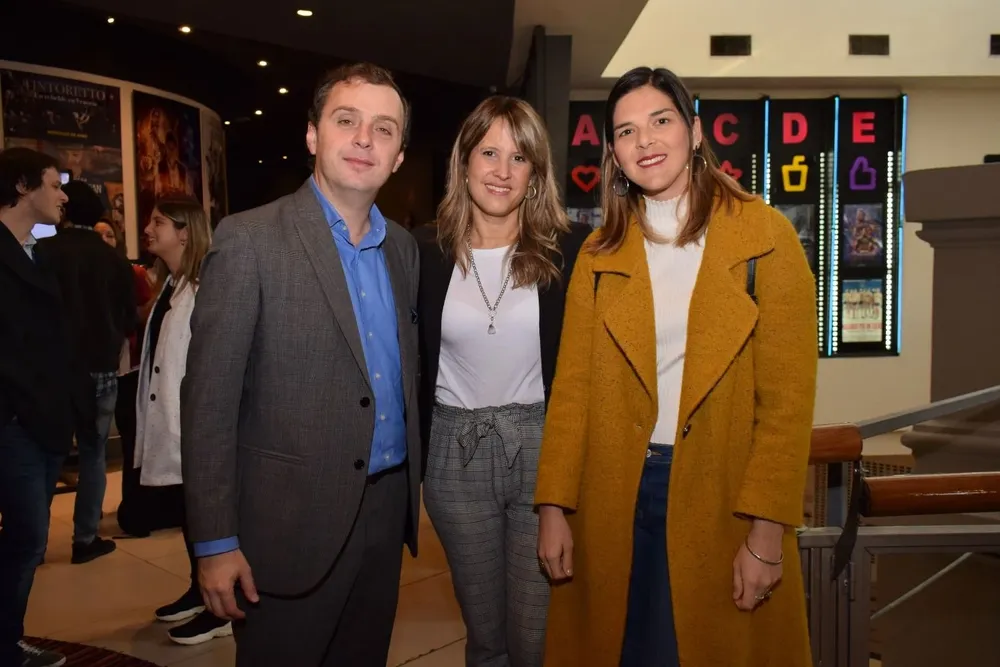 Antonio Oliva, Alejandra Vaghi y Magdalena Miller