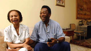 Pelé y su madre en 2004