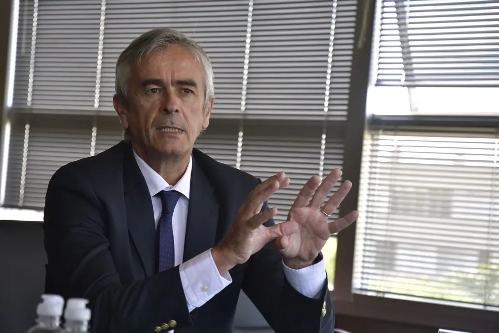 El presidente de la Cámara de Industrias del Uruguay, Alfredo Antía.