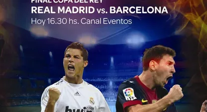 La final de la Copa del Rey por Cablevisión