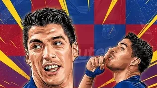 Luis Suárez cumplió 33 años y fue saludado por sus equipos