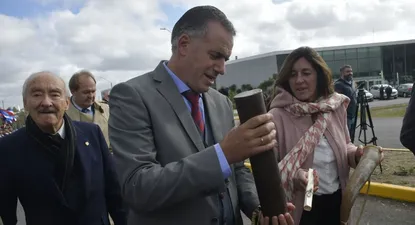 Yamandú Orsi, intendente de Canelones