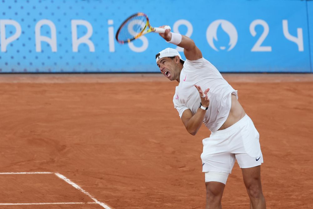 Rafael Nadal prepara el debut con Alcaraz.