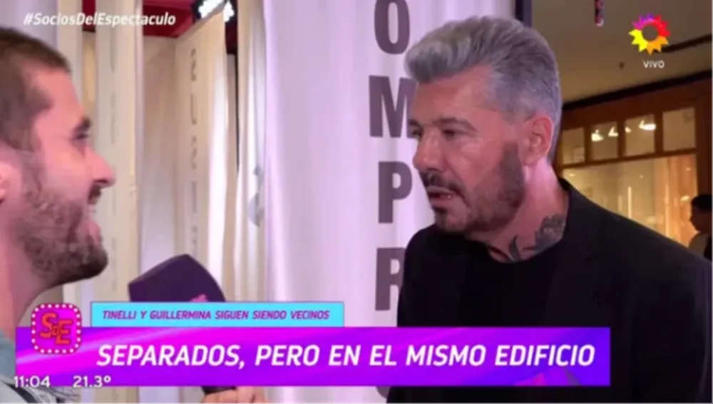 Entrevistado por Socios en el Espectáculo, Tinelli no eludió las preguntas sobre Furriel