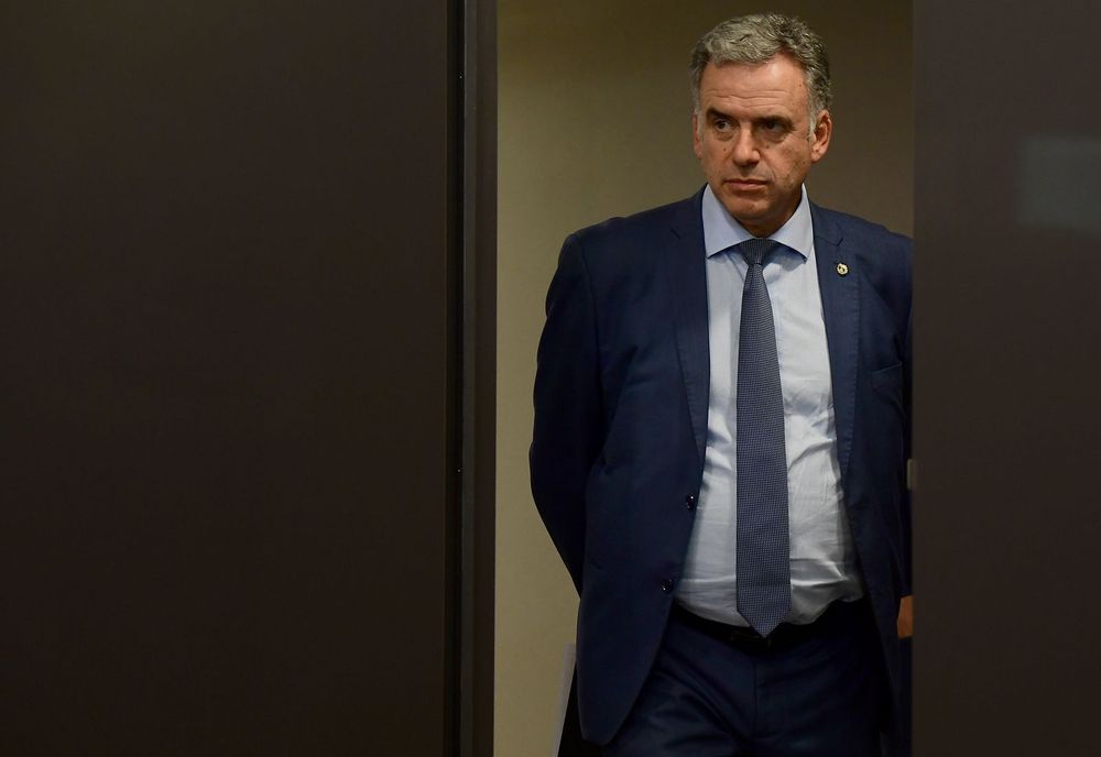 El presidente Yamandú Orsi da una conferencia el lunes 29 de setiembre tras el atentado a la fiscal Mónica Ferrero