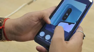 Smartphone de Xiaomi que utiliza el sistema operativo Android.