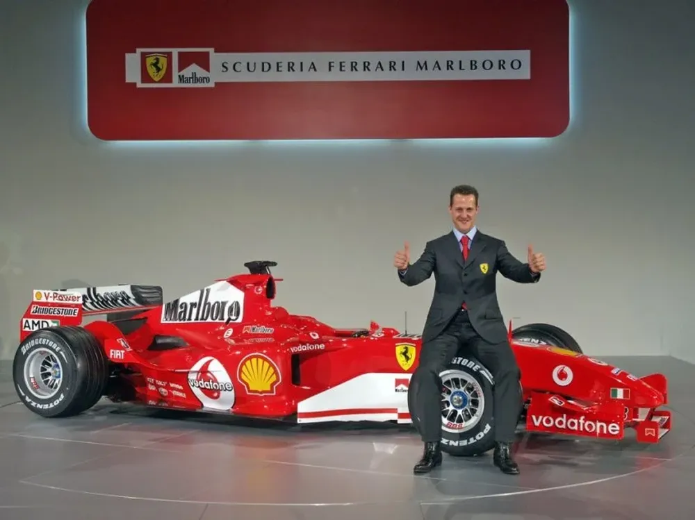Michel Schumacher y Ferrari, una combinación que otorgó cinco títulos al alemán
