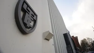 Edificio sede de UTE en Montevideo