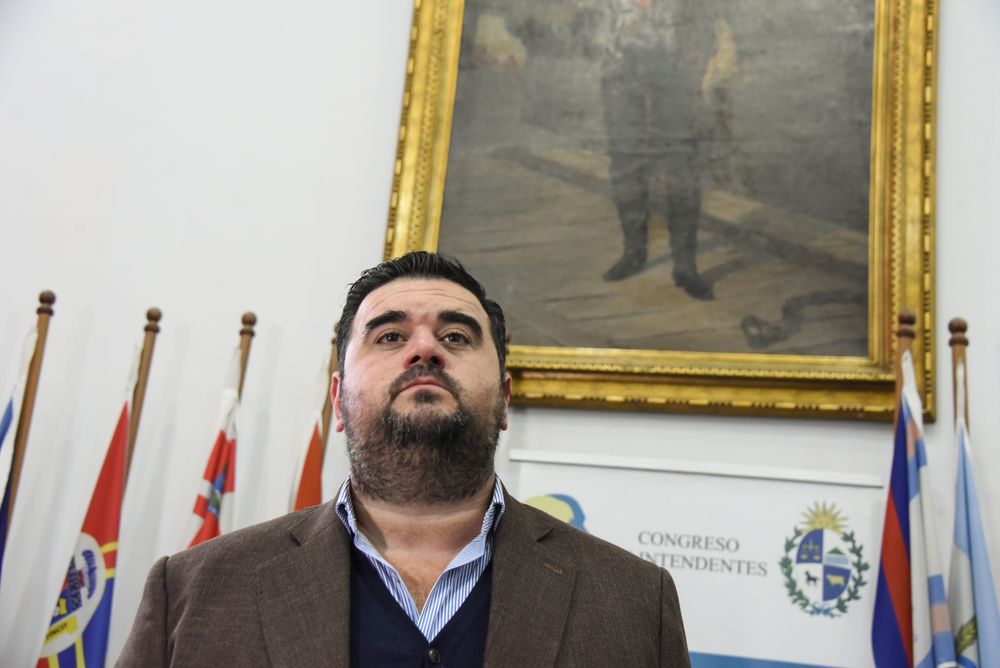 El intendente de Paysandú, Nicolás Olivera. Archivo