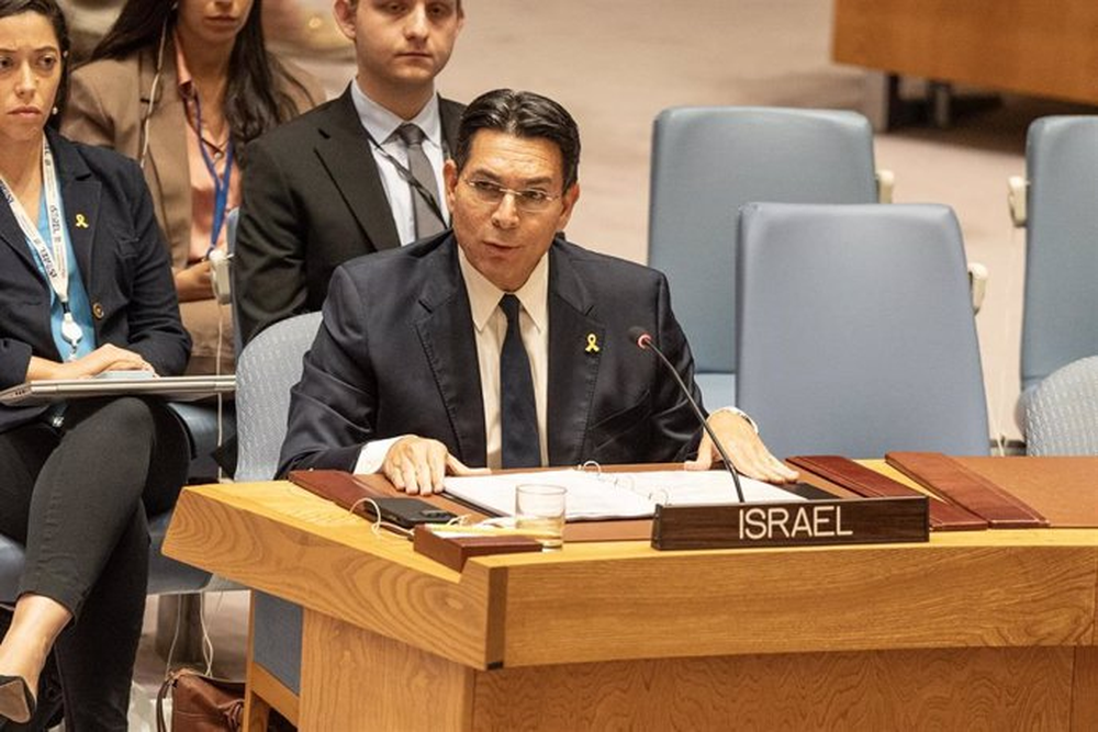 El representante de Israel ante la ONU, Danny Danon.