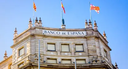 El edificio del Banco de España, en Madrid.