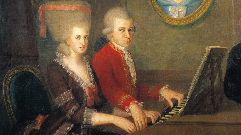 Hubo un tiempo en que los hermanos Mozart fueron inseparables.