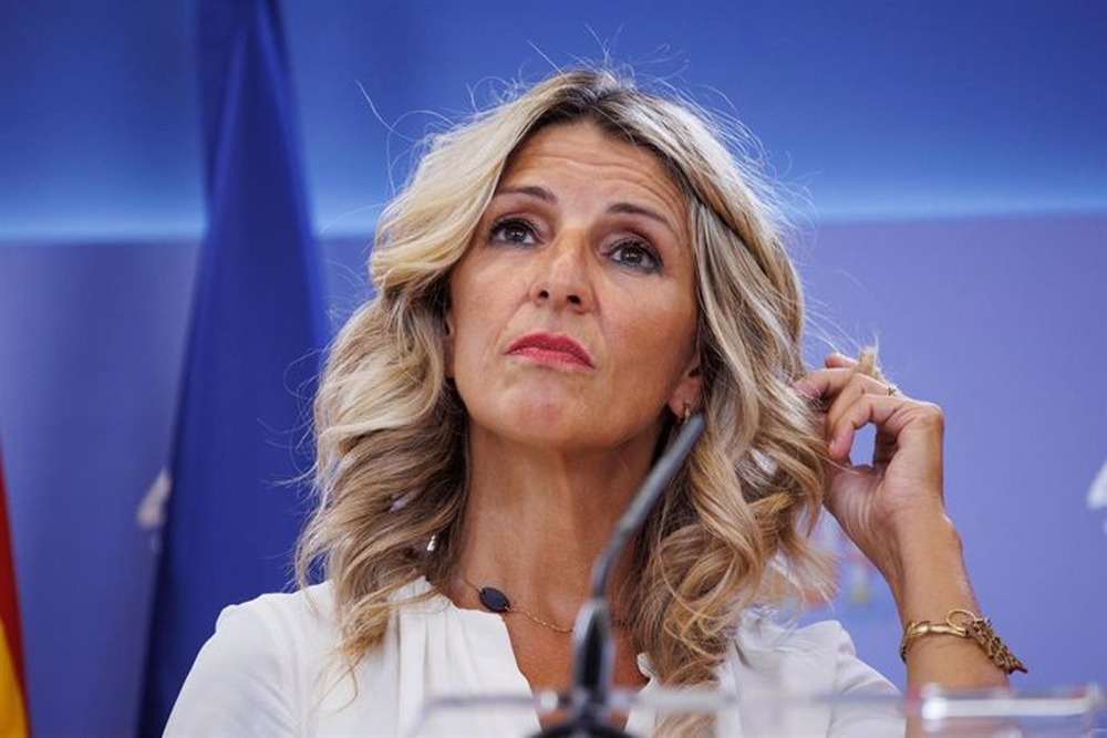 La vicepresidenta segunda y ministra de Trabajo, Yolanda Díaz.
