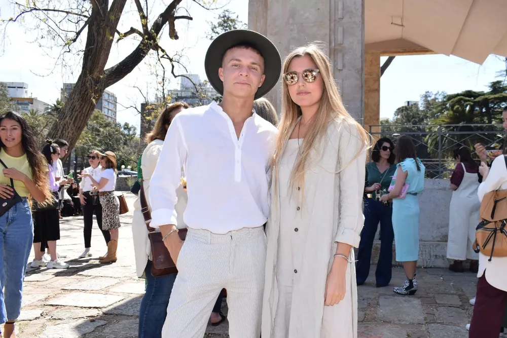 Santiago Colinet y Valentina Heslop