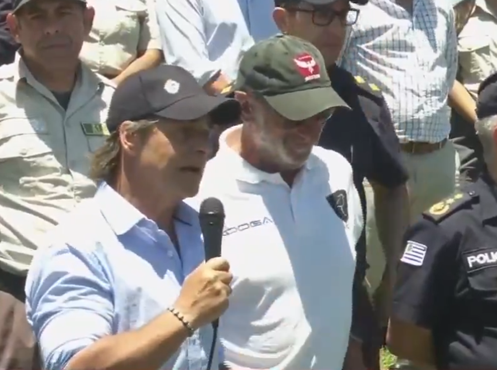 Lacalle Pou en Encuentro de Rugby Intercarcelario en Punta de Rieles