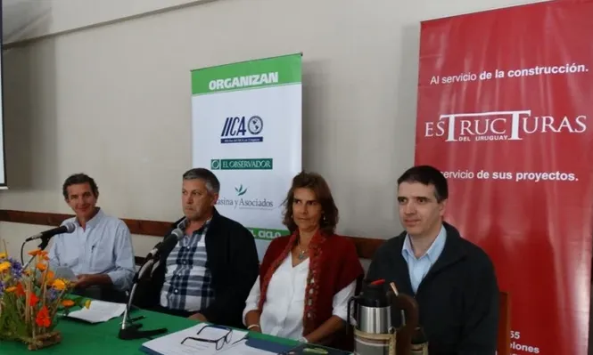 Billy Batro, Marcos Guigou, Rosanna Dellazoppa y Gonzalo Guitiérrez.