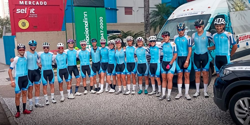 Ciclistas uruguayos en el Panamericano de Ciclismo de Ruta de San Pablo&nbsp;