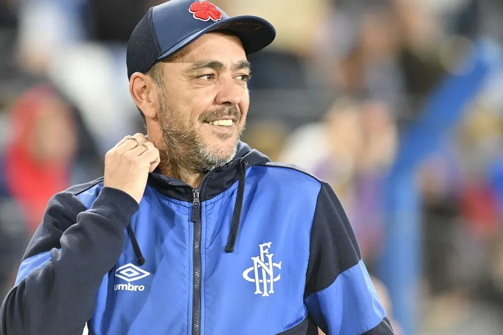 Álvaro Recoba, entrenador de Nacional