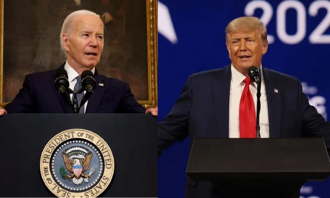 Debate presidencial entre Joe Biden y Donald Trump