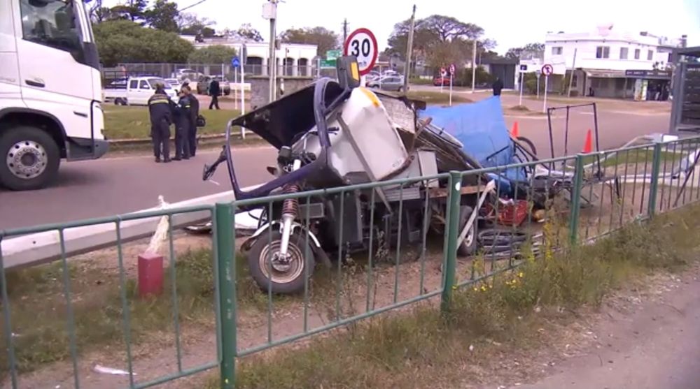 Accidente en Lagomar