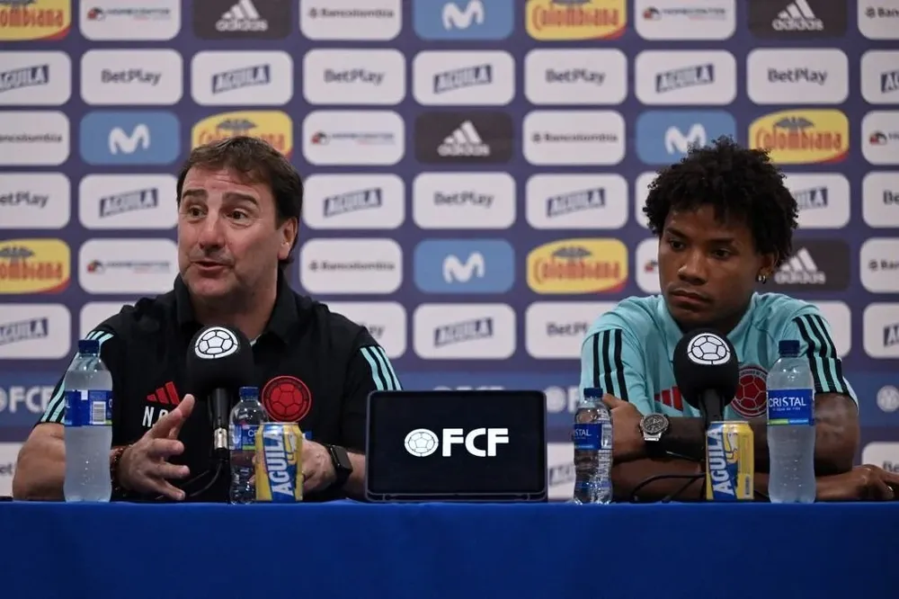 Néstor Lorenzo y Wilmar Barrios