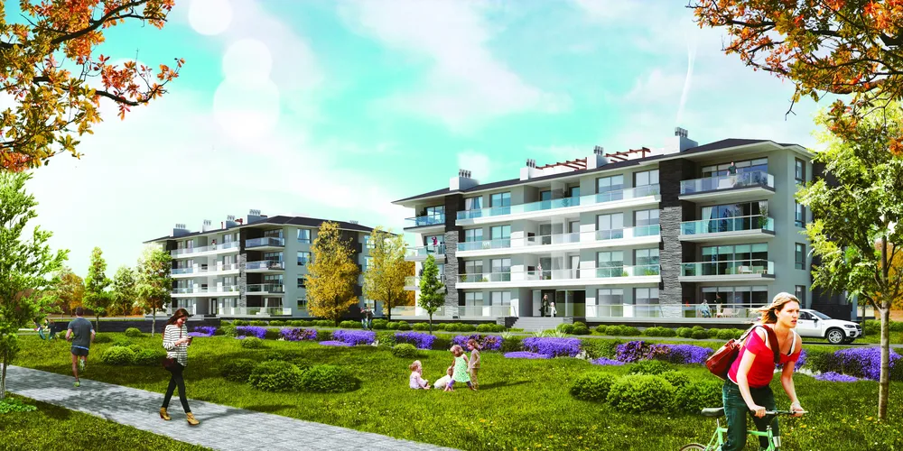 El barrio contará con dos edificios de 42 apartamentos