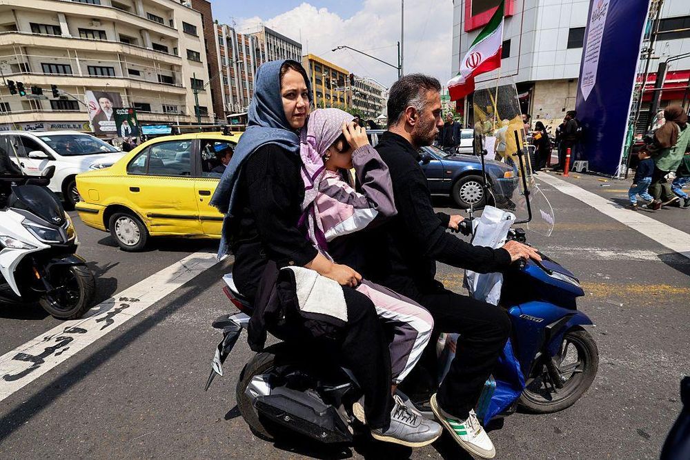 Usuarios en redes sociales aseguran que el tráfico ha disminuido en la ciudad de Teherán debido a los despidos.