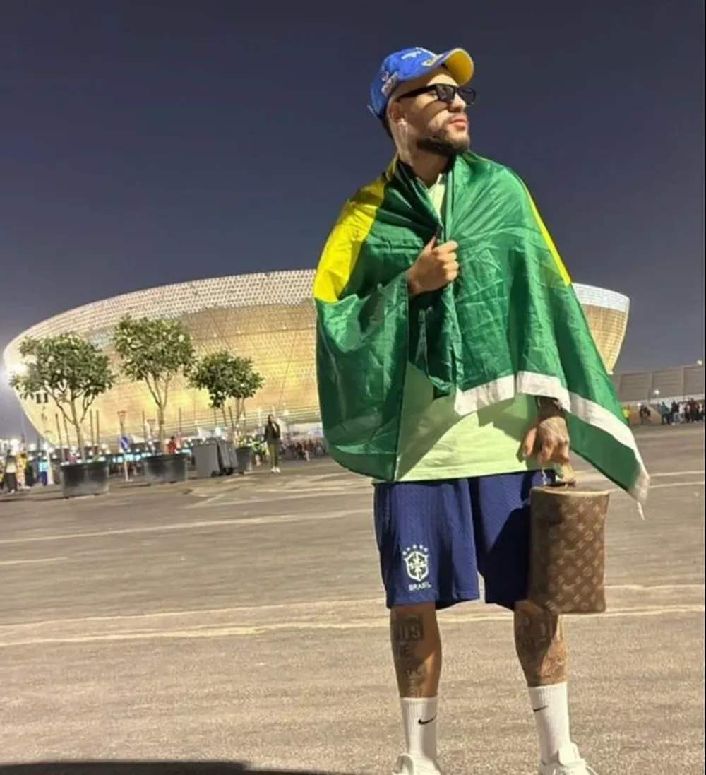 El imitador de Neymar que es furor en Qatar 2022