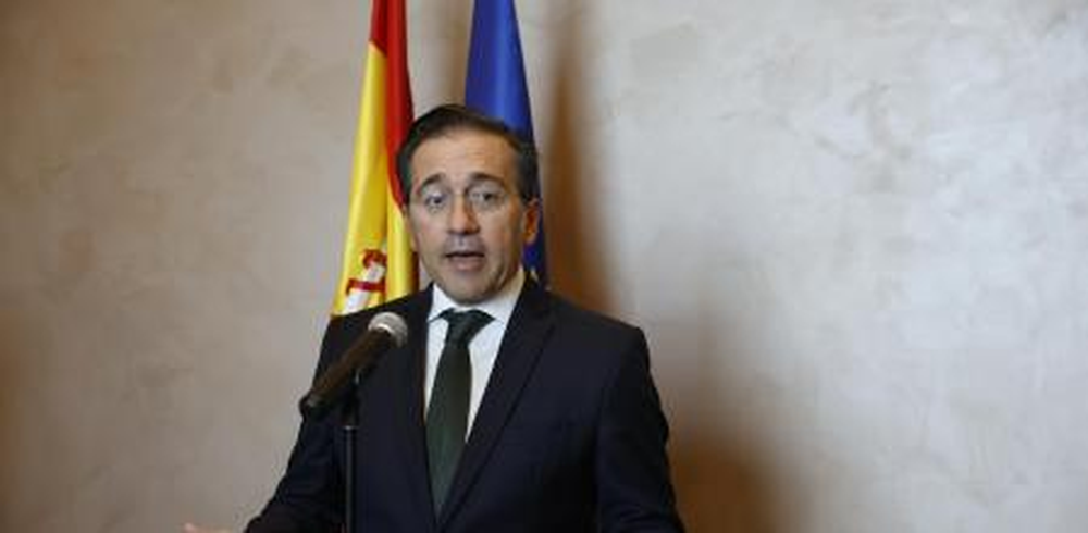 El ministro de Asuntos Exteriores de España, José Manuel Albares﻿.