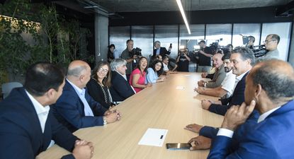 El Observador | 20250214 Presentación de futuras autoridades de las empresas públicas, entes estatales junto a  la futura ministra de Industria Fernanda Cardona.